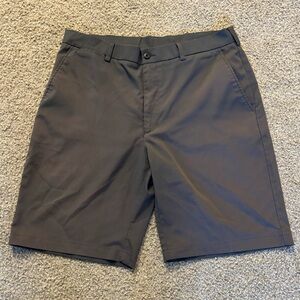 Men's PGA Tour dark grey golf shorts